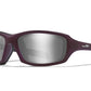WILEY X WX Sleek Sunglasses  Matte Violet 60-14-121