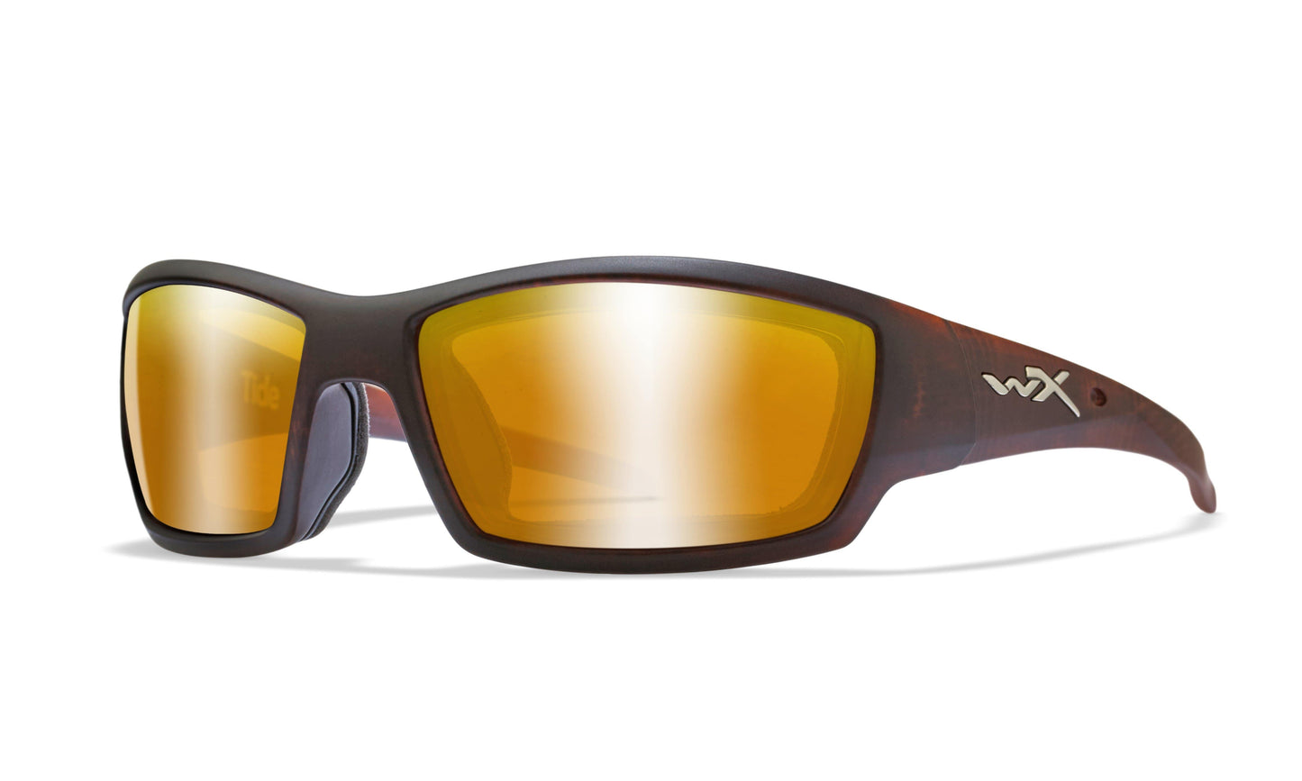 WILEY X WX Tide Sunglasses  Matte Hickory Brown 67-18-125