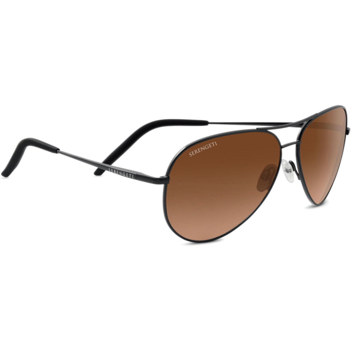 Serengeti Carrara Sunglasses  Matte Dark Gunmetal One Size