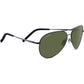 Serengeti Carrara Sunglasses  Shiny Gunmetal One Size