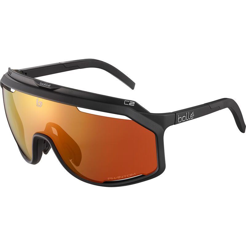 Bolle Chronoshield Sunglasses  Matte Black Phantom Brown Red One Size