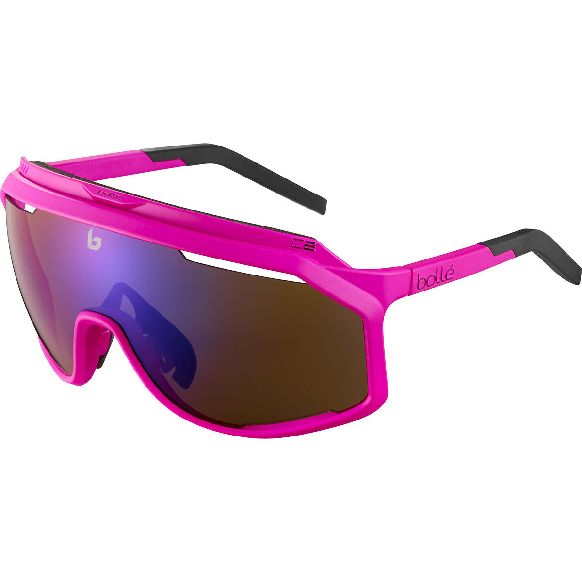Bolle Chronoshield Sunglasses  Matte Pink Brown Blue One Size