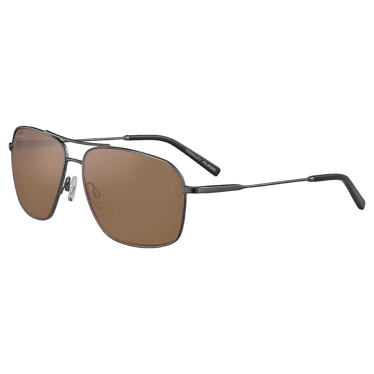Serengeti DORWINN Sunglasses  Shiny Gunmetal Extra Large