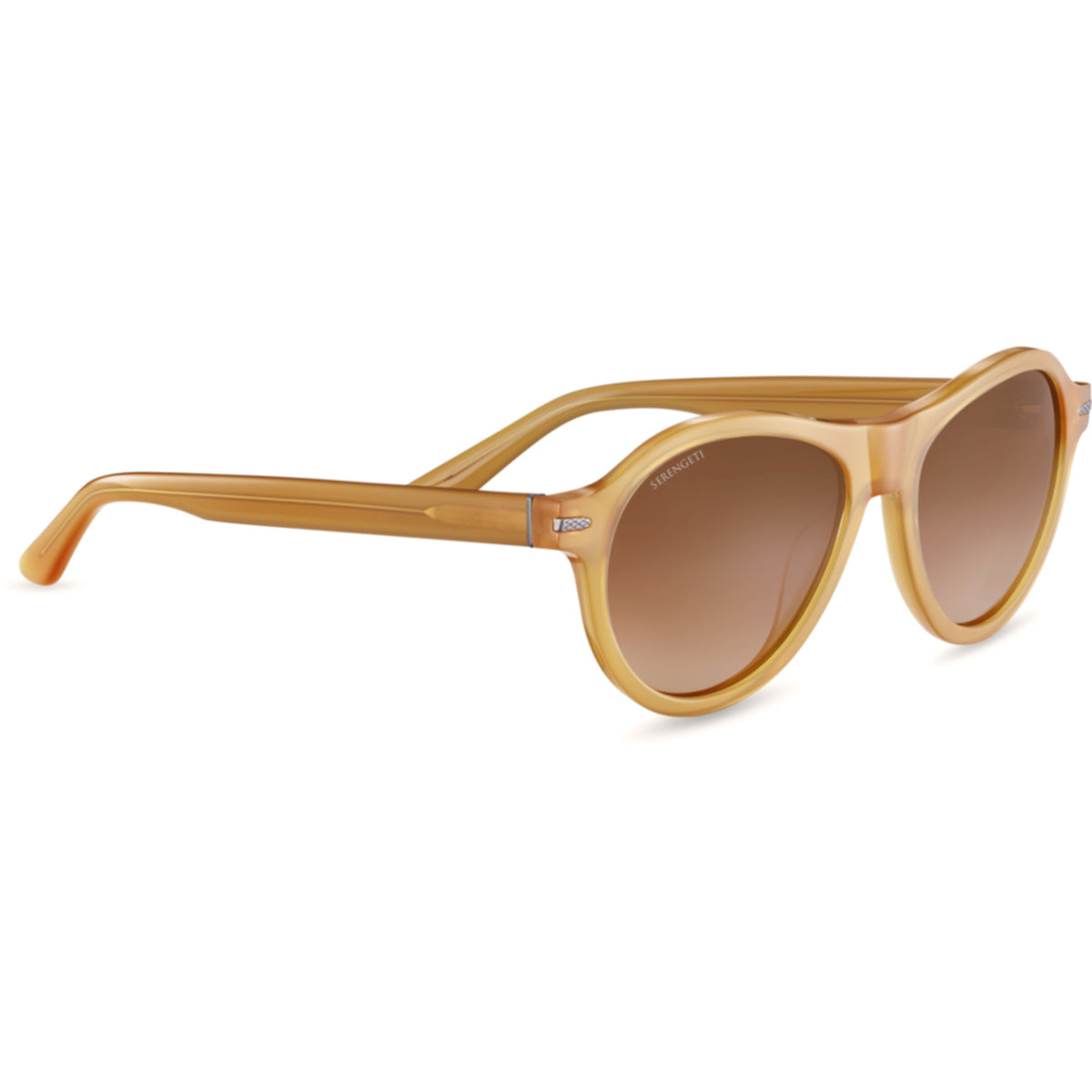 Serengeti Danby Sunglasses  Honey Shiny Large