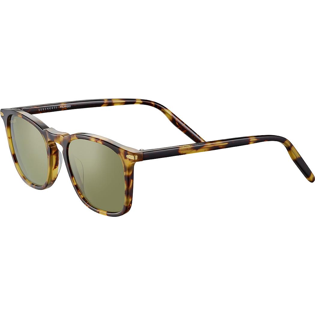 Serengeti Delio Sunglasses  Shiny Classic Havana Medium