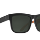 SPY Discord Sunglasses  Happy Gray Green Orange Crypto  57-17-145