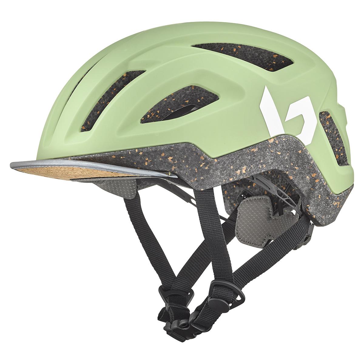 Bolle Eco React Cycling Helmet  Green Matte Small S 52-55