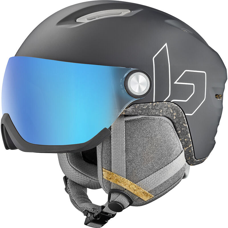 Bolle Eco V-atmos Snow Helmet  Black Matte Medium M 55-59