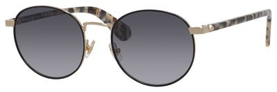KS Adelais/S Oval Modified Sunglasses 0WR7-Black Havana