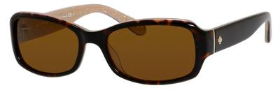 KS Adley/P/S Rectangular Sunglasses 1J5P-Tortoise Pink Glitter