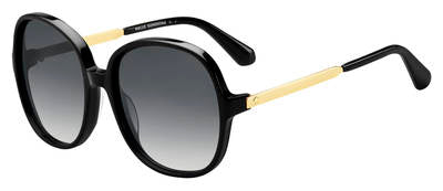 KS Adriyanna/S Oval Modified Sunglasses 0807-Black