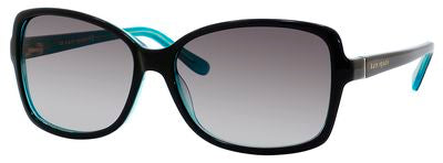 KS Ailey/S US Rectangular Sunglasses 0DH4-Black Turquoise