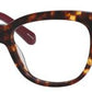 KS Aisha Cat Eye/Butterfly Eyeglasses 0P4O-Dark Havana Cherry