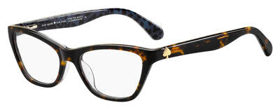 KS Alaysha Cat Eye/Butterfly Eyeglasses 0086-Dark Havana