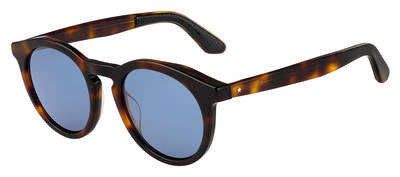 JMC Albert/G/S Oval Modified Sunglasses 0581-Havana Black (Back Order 2 weeks)