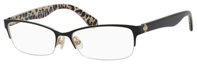KS Alexanne Rectangular Eyeglasses 02O5-Black