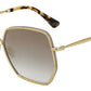 JMC Aline/S Square Sunglasses 0J5G-Gold