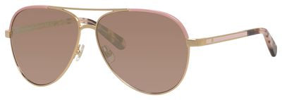 KS Amarissa/S Aviator Sunglasses 004Z-Gold Pink