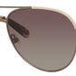 KS Amarissa/S Aviator Sunglasses 0F45-Beige Brown