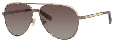 KS Amarissa/S Aviator Sunglasses 0F45-Beige Brown