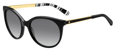 KS Amaya/S Oval Modified Sunglasses 0INA-Black Palladium Transparent Bkl