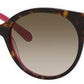 KS Amaya/S Oval Modified Sunglasses 0S0X-Havana Pink