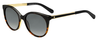 KS Amaya/S Oval Modified Sunglasses 0W4A-Black Havana Black