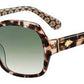 KS Amberlynn/S Square Sunglasses 0MAP-Havana Pattern Pink