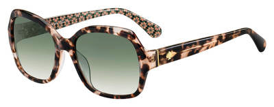 KS Amberlynn/S Square Sunglasses 0MAP-Havana Pattern Pink