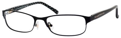 KS Ambrosette Us Oval Eyeglasses 0006-Shiny Black Dot (Back Order 2 weeks)