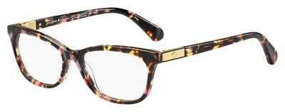 KS Amelinda Rectangular Eyeglasses 0HT8-Pink Havana
