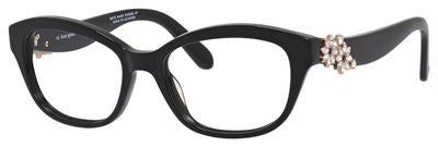 KS Amelina Rectangular Eyeglasses 0807-Black