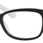 KS Angelisa Rectangular Eyeglasses 0S0T-Black White (Back Order 2 weeks)