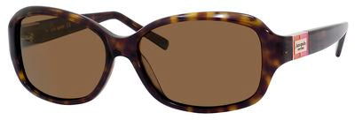 KS Annika/S Rectangular Sunglasses 086P-Tortoise
