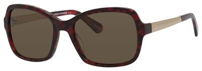 KS Annjanette/S Rectangular Sunglasses 0O63-Havana Red (Back Order 2 weeks)