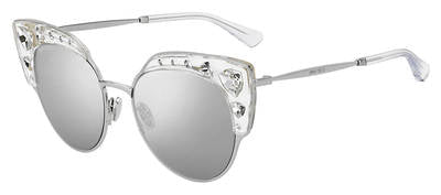JMC Audrey/S Cat Eye/Butterfly Sunglasses 0HKT-Crystal Silver