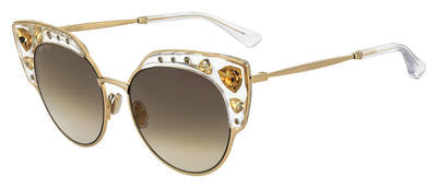 JMC Audrey/S Cat Eye/Butterfly Sunglasses 0REJ-Crystal Gold