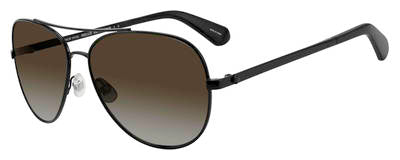 KS Avaline 2/S Aviator Sunglasses 0807-Black