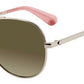 KS Avaline 2/S Aviator Sunglasses 0AVB-Silver Pink
