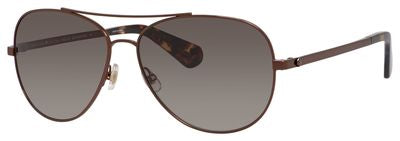 KS Avaline 2/S Aviator Sunglasses 0WR9-Brown Havana