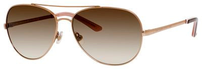 KS Avaline/S US Aviator Sunglasses 0AU2-Rose Gold