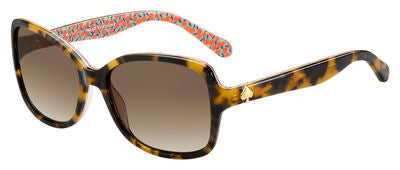 KS Ayleen/P/S Rectangular Sunglasses 02NL-Havana Pattern Gree