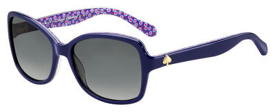 KS Ayleen/P/S Rectangular Sunglasses 0GF5-Blue Palladium Transparent Blue