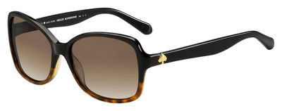 KS Ayleen/P/S Rectangular Sunglasses 0WR7-Black Havana