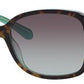KS Ayleen/S Rectangular Sunglasses 0VPU-Havana Green