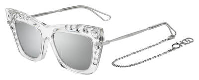 JMC Bee/S Cat Eye/Butterfly Sunglasses 0HKT-Crystal Silver