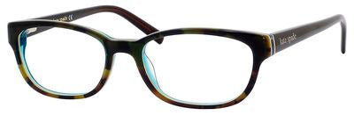 KS Blakely Us Rectangular Eyeglasses 0JLM-Tortoise Turquoise