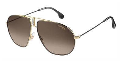  Carrera Bound Aviator Sunglasses 02M2-Black Gold