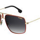  Carrera 1006/S Rectangular Sunglasses 0AU2-Red Gold