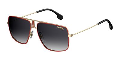  Carrera 1006/S Rectangular Sunglasses 0AU2-Red Gold